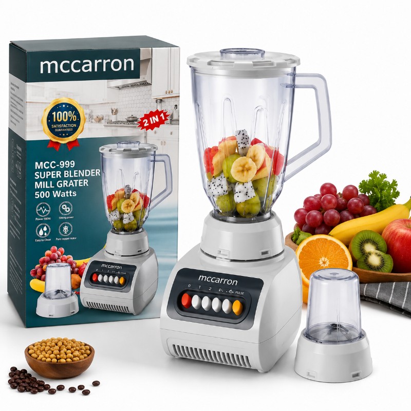 McCarron MCC-999 Super Blender and Mill Grater