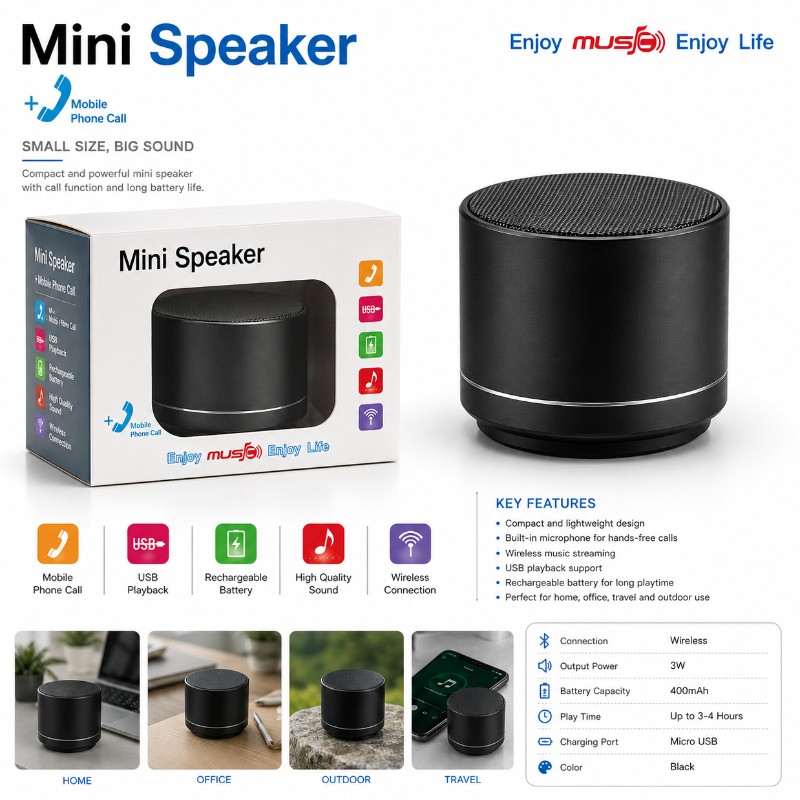 Mini Portable Speaker