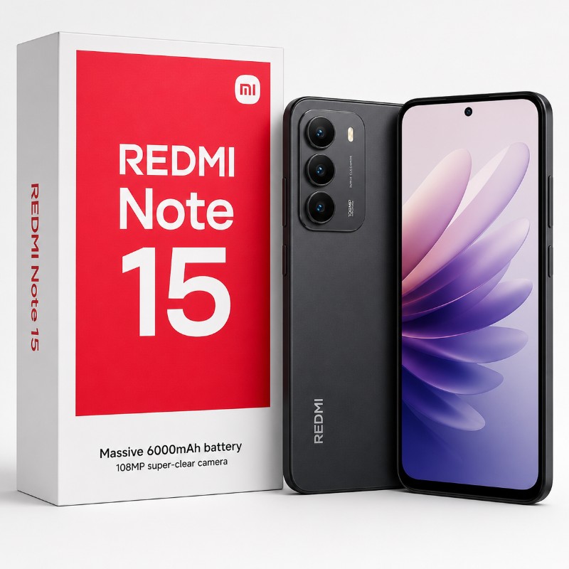 Redmi Note 15 (8GB RAM + 256GB Storage)