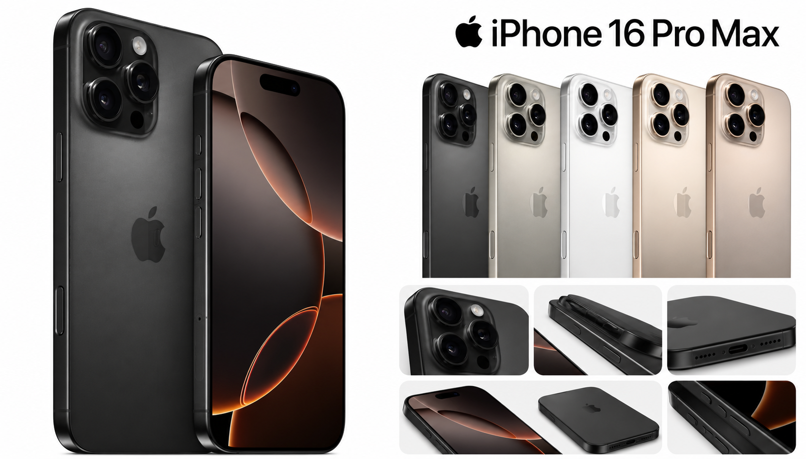 iPhone 16 Pro Max 256 GB Black