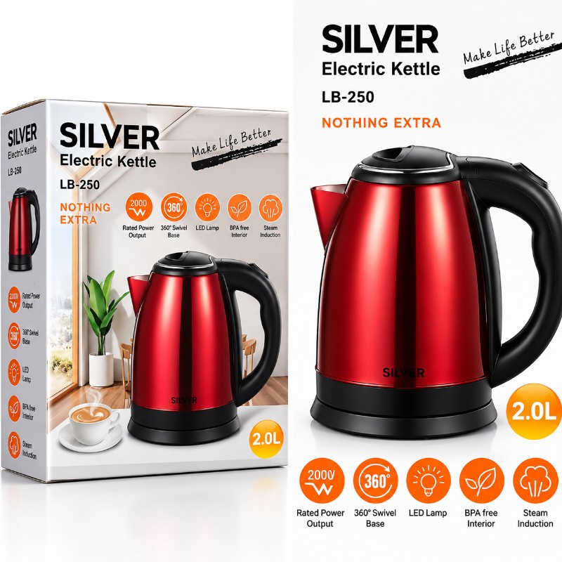 SILVER LB-250 Electric Kettle